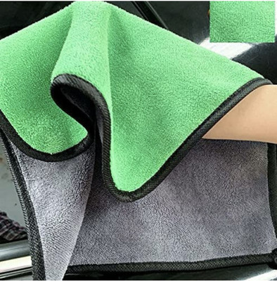 CRAXX Microfiber, Cotton Vehicle Washing  Washing Mitt Hand Glove(Pack Of 1, 600 GSM)
