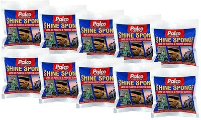PL SUPER PALCO Plastic Vehicle Washing  Sponge(Pack Of 10)