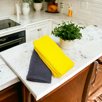 Twinish Microfiber Vehicle Washing  Cloth(Pack Of 2, 280 GSM)