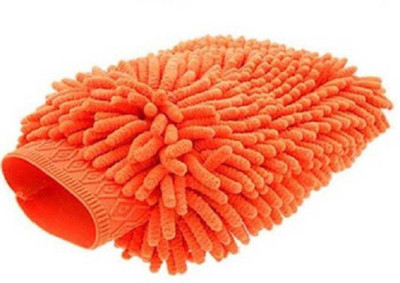 Wrodss Microfiber Vehicle Washing  Hand Glove(Pack Of 1)