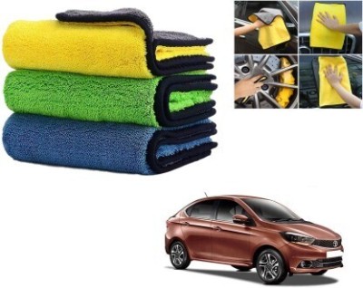 DAANVI Microfiber Vehicle Washing  Cloth(Pack Of 4, 600 GSM)