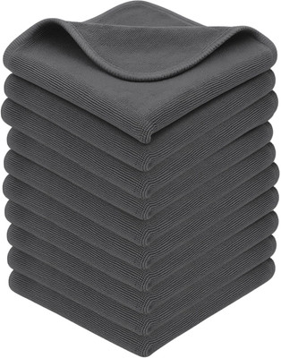 HSR Microfiber Vehicle Washing  Cloth(Pack Of 10, 350 GSM)