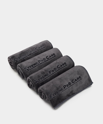 Xtreme Pro Care Microfiber Vehicle Washing  Cloth(Pack Of 4, 400 GSM)