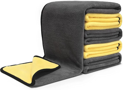 carempire Microfiber Vehicle Washing  Cloth(Pack Of 5, 800 GSM)
