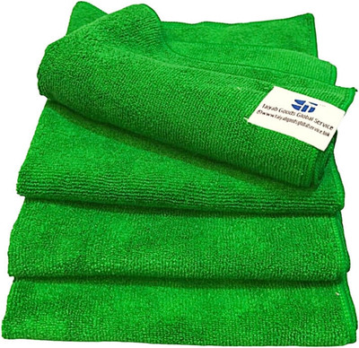 Taiyab Goods Global Service Microfiber Vehicle Washing  Cloth(Pack Of 4, 350 GSM)
