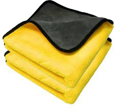 Xtreme Pro Care Microfiber Vehicle Washing  Cloth(Pack Of 2, 600 GSM)
