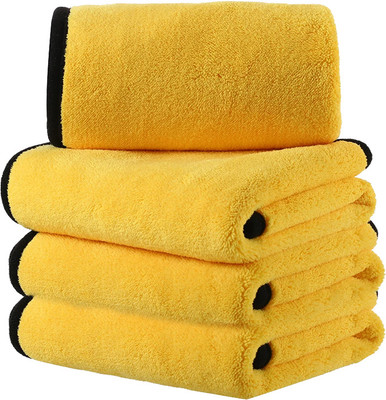 SidhiK Microfiber Vehicle Washing  Cloth(Pack Of 4, 800 GSM)