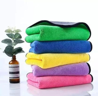 Amcare Microfiber Vehicle Washing  Cloth(Pack Of 2, 600 GSM)