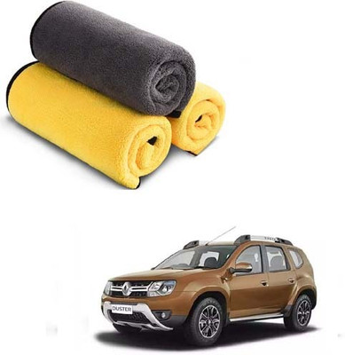 CCE Microfiber Vehicle Washing  Cloth(Pack Of 3, 600 GSM)