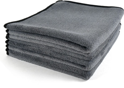 Shine World Microfiber Vehicle Washing  Cloth(Pack Of 4, 600 GSM)