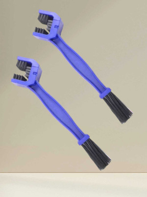 AirSoft Plastic, Nylon Vehicle Washing  Chain Cleaner Brush(Pack Of 2)
