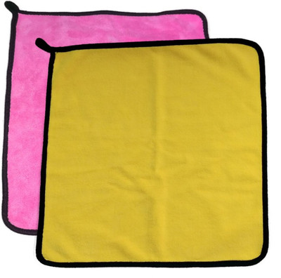VP UNIQUE Microfiber Vehicle Washing  Cloth(Pack Of 2)