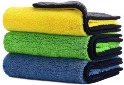 RATI HANDICRAFTS Microfiber Vehicle Washing  Duster(Pack Of 3)