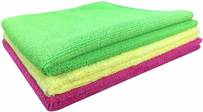 Sheen Microfiber Vehicle Washing  Cloth(Pack Of 2, 350 GSM)
