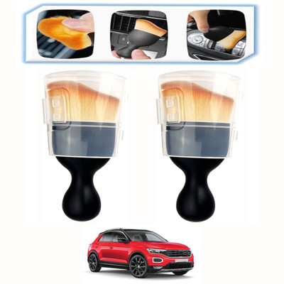 MSNP Plastic Vehicle Washing  Brush(Pack Of 2)