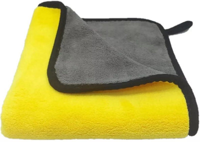 shakti Technology Microfiber Vehicle Washing  Cloth(Pack Of 2, 400 GSM)