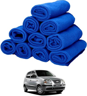 Rhtdm Microfiber Vehicle Washing  Cloth(Pack Of 10)