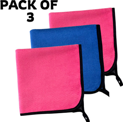 yarnova Microfiber Vehicle Washing  Cloth(Pack Of 3, 500 GSM)