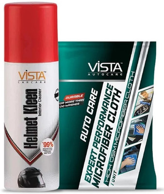 VISTA Fabric Vehicle Washing  Washing Mitt Hand Glove(Pack Of 1, 800 GSM)