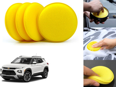 AUTO PEARL Polyurethane Vehicle Washing  Sponge(Pack Of 4)