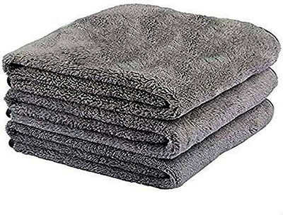 Daily Fest Microfiber Vehicle Washing  Cloth(Pack Of 3)