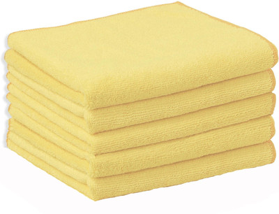 Flipkart SmartBuy Microfiber Vehicle Washing  Cloth(Pack Of 5, 300 GSM)