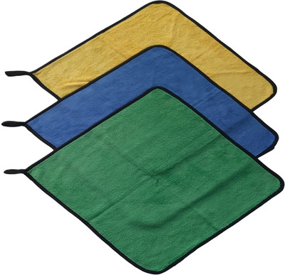 DEVCHHAYA ENTERPRISE Microfiber Vehicle Washing  Duster(Pack Of 3, 600 GSM)