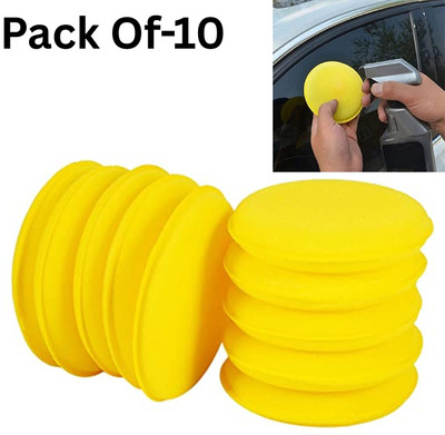 Taveesa Polyester Vehicle Washing  Sponge(Pack Of 10, 250 GSM)
