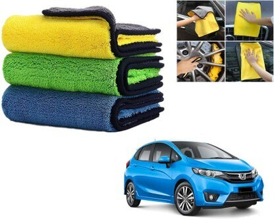 DAANVI Microfiber Vehicle Washing  Cloth(Pack Of 3, 600 GSM)