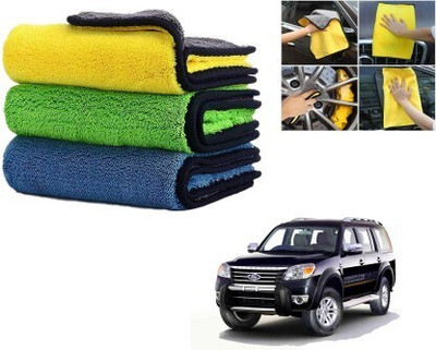 DAANVI Microfiber Vehicle Washing  Cloth(Pack Of 5, 600 GSM)