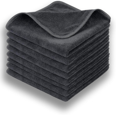 SOFTSTYLE Microfiber Vehicle Washing  Cloth(Pack Of 8)
