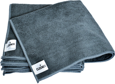 CLEENIX Polyester Vehicle Washing  Cloth(Pack Of 4, 340 GSM)