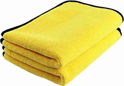 Armaan Pack of 5 Lint Free Dual Sided Vehicle, Glass & floor Cleaning Cloth MC3.2790 Wet and Dry Microfiber Cleaning Cloth(5 Units)