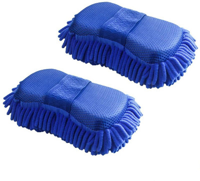 carempire Microfiber Vehicle Washing  Sponge(Pack Of 2)