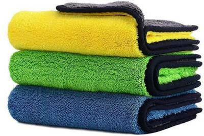 paxauto Microfiber Vehicle Washing  Cloth(Pack Of 3, 800 GSM)