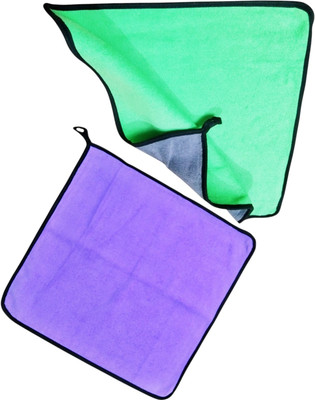 Naveneha Microfiber Vehicle Washing  Cloth(Pack Of 2, 600 GSM)