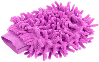 CORAL INDIA Microfiber Vehicle Washing  Hand Glove(Pack Of 1)