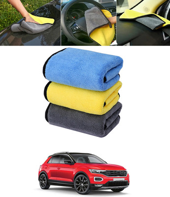 ABJD Microfiber Vehicle Washing  Cloth(Pack Of 2, 840 GSM)