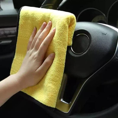DriveXpert Microfiber Vehicle Washing  Cloth(Pack Of 6, 600 GSM)