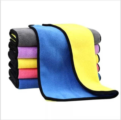 Tanu Microfiber Vehicle Washing  Cloth(Pack Of 3, 600 GSM)