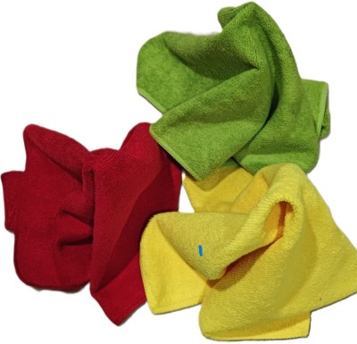 ZEDFIBER Microfiber Vehicle Washing  Cloth(Pack Of 3, 350 GSM)