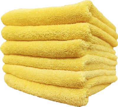 Flipkart SmartBuy Microfiber Vehicle Washing  Cloth(Pack Of 6, 400 GSM)