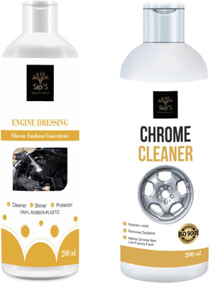 SAPI'S Engine-Dressing & Chrome-cleaner Engine Cleaner(400 ml)