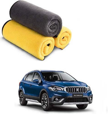 CCE Microfiber Vehicle Washing  Cloth(Pack Of 3, 600 GSM)