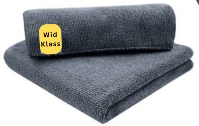 WIDKLASS Microfiber Vehicle Washing  Cloth(Pack Of 2, 350 GSM)