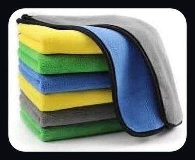 KP8 Microfiber Vehicle Washing  Cloth(Pack Of 2, 700 GSM)
