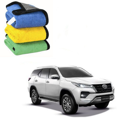 Furious3D Microfiber Vehicle Washing  Cloth(Pack Of 3)