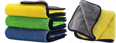 Flipkart SmartBuy Microfiber Vehicle Washing  Cloth(Pack Of 4, 800 GSM)
