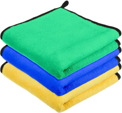 AKDC Microfiber Vehicle Washing  Cloth(Pack Of 3)