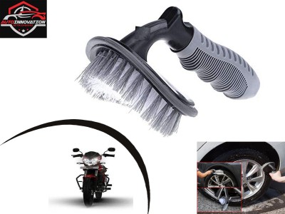 Autoinnovation Plastic Vehicle Washing  Tyre Cleaner Brush(Pack Of 1)